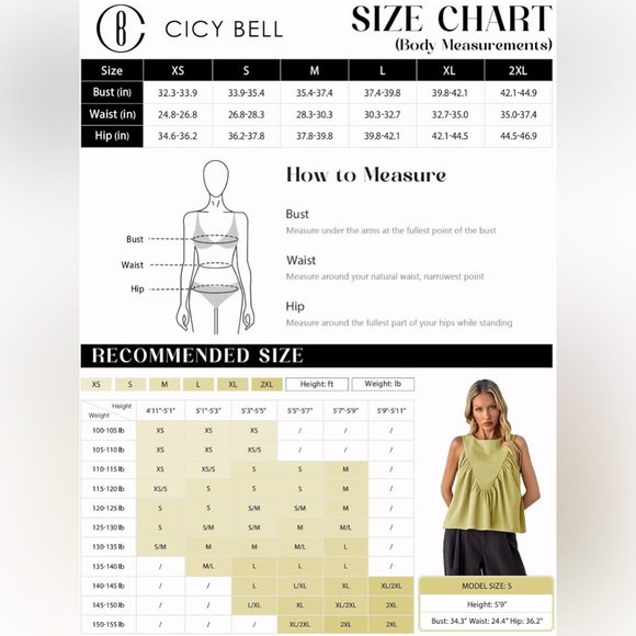 Women's Flowy Peplum Tank – Sleeveless Casual Summer Top, Olive Green, XL - NWT - Picture 8 of 10